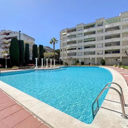 Reformed Cozy Penthouse With Pool - Portaventura Apartment Salou